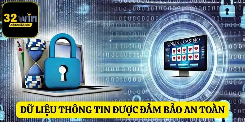 Dữ liệu thông tin được đảm bảo an toàn