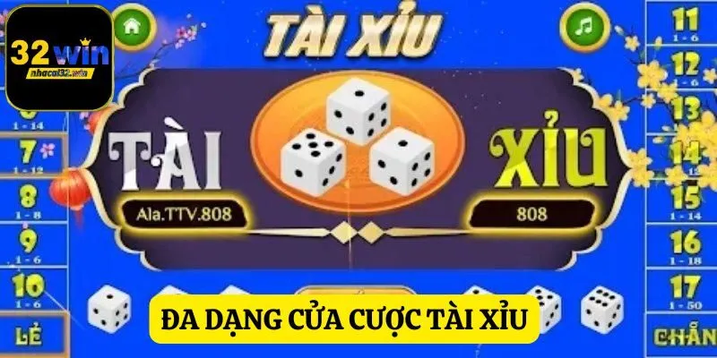 Tham gia game cần chú ý đến các cửa cược